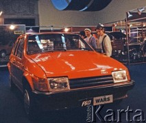 1981, Warszawa, Polska.
Prezentacja w Pałacu Kultury i Nauki prototypu samochodu osobowego  