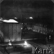 18.06.1938, Warszawa, Polska.
Muzeum Narodowe. Widom gmachu w dniu jego uroczystego otwarcia.
Fot. NN, zbiory Ośrodka KARTA, udostępnił Tomasz Kamiński

