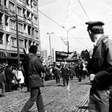 Fotografia z kolekcji tematycznej: Pochód pierwszomajowy