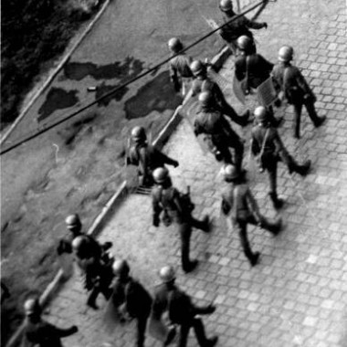 Fotografia z kolekcji tematycznej: niezależna manifestacja w Warszawie w dniu 3 maja 1982 roku